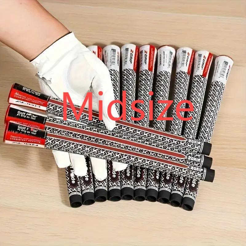 Z-Grip 13PCS Golf lron and Wood Grips - Durable SoftRubber Grips with Z Ridge Line Design for Standard/MidsizeGolfers