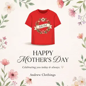 Mother’s Day Voucher Tee – Mom Gift Outfit, Returning Customer Reward Coupon Shirt – Andrew Clothings