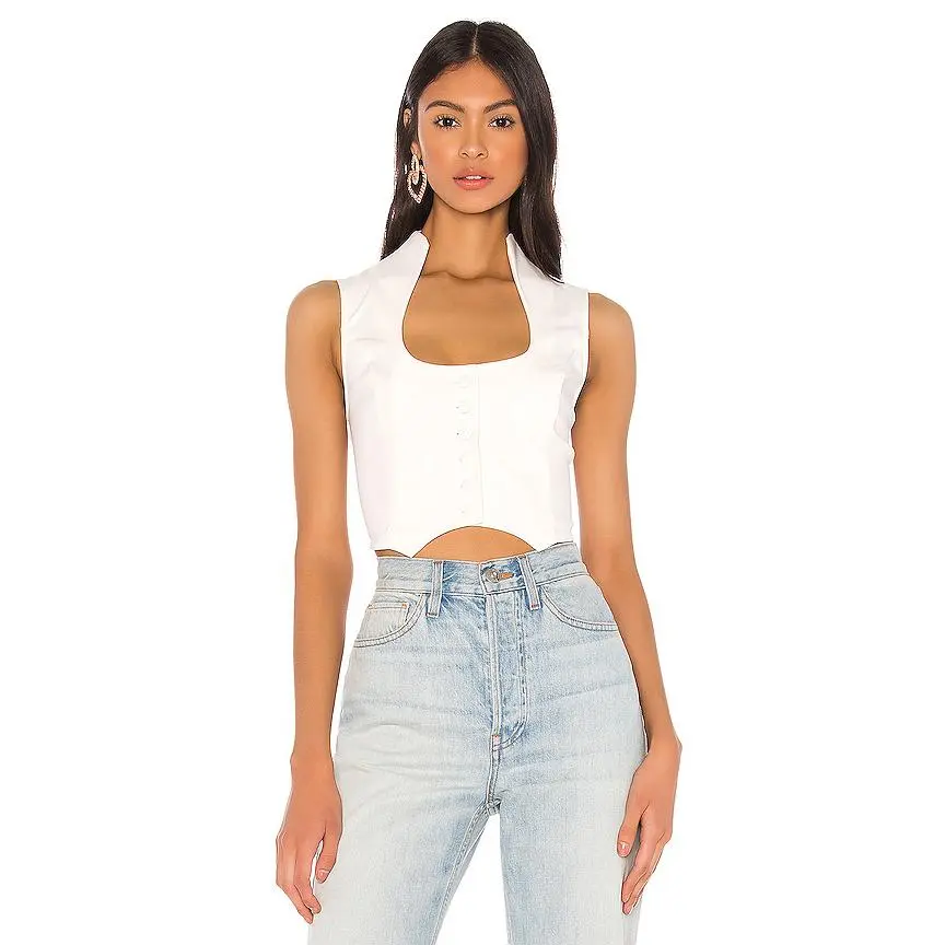 superdown Frasier Top in White