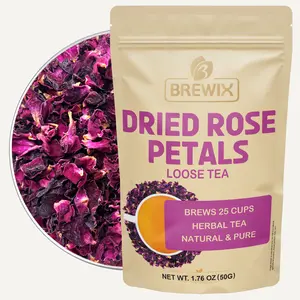 Dried Rose Petals Tea, 1.76 oz Loose Tea