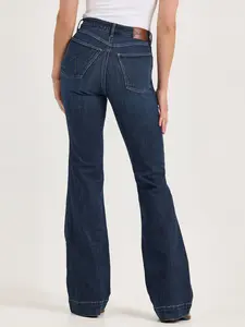 Wrangler Women's Bespoke Alexandra Dark Wash High-Rise Trouser Jeans 112367600