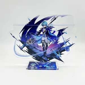 Flins Durin Mavuika Citlali Lohen Columbina Xiao Arlecchino Acrylic Anime Model Furina Collect Desktop Decoration Keychains Gift