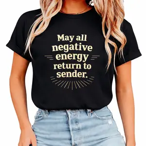 May All Negative Energy Return To Sender Shirt – Spiritual Protection Gift for Mindfulness Fans
