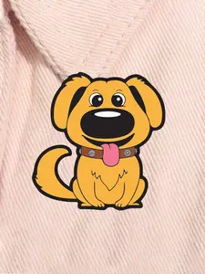 Dug's Special Mission Comedy Animation Enamel Pin Cartoon Anime Characters Cute Dog Puppy Alloy Brooch Lapel Backpack Badge Fashion Jewelry Accessories Gift for Friends Fashion Accessory