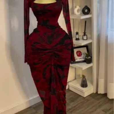 Black Quinceanera Dress with Red Roses Set - TikTok Shop Black Quinceanera Dress with Red Roses Set - TikTok Shop