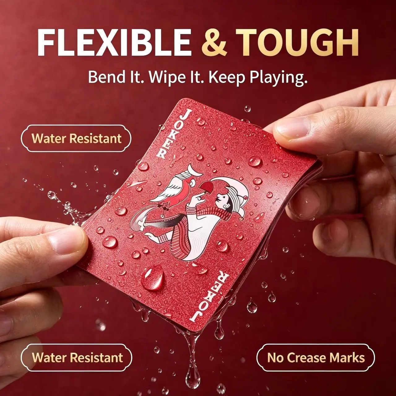 Red Educational Flash Playing Cards, Toys & Hobbies Learning Tool