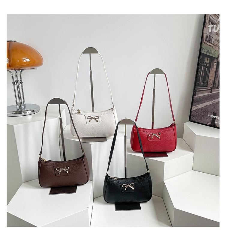 Womens Stylish Bow-Tie Western-Style Underarm Bag