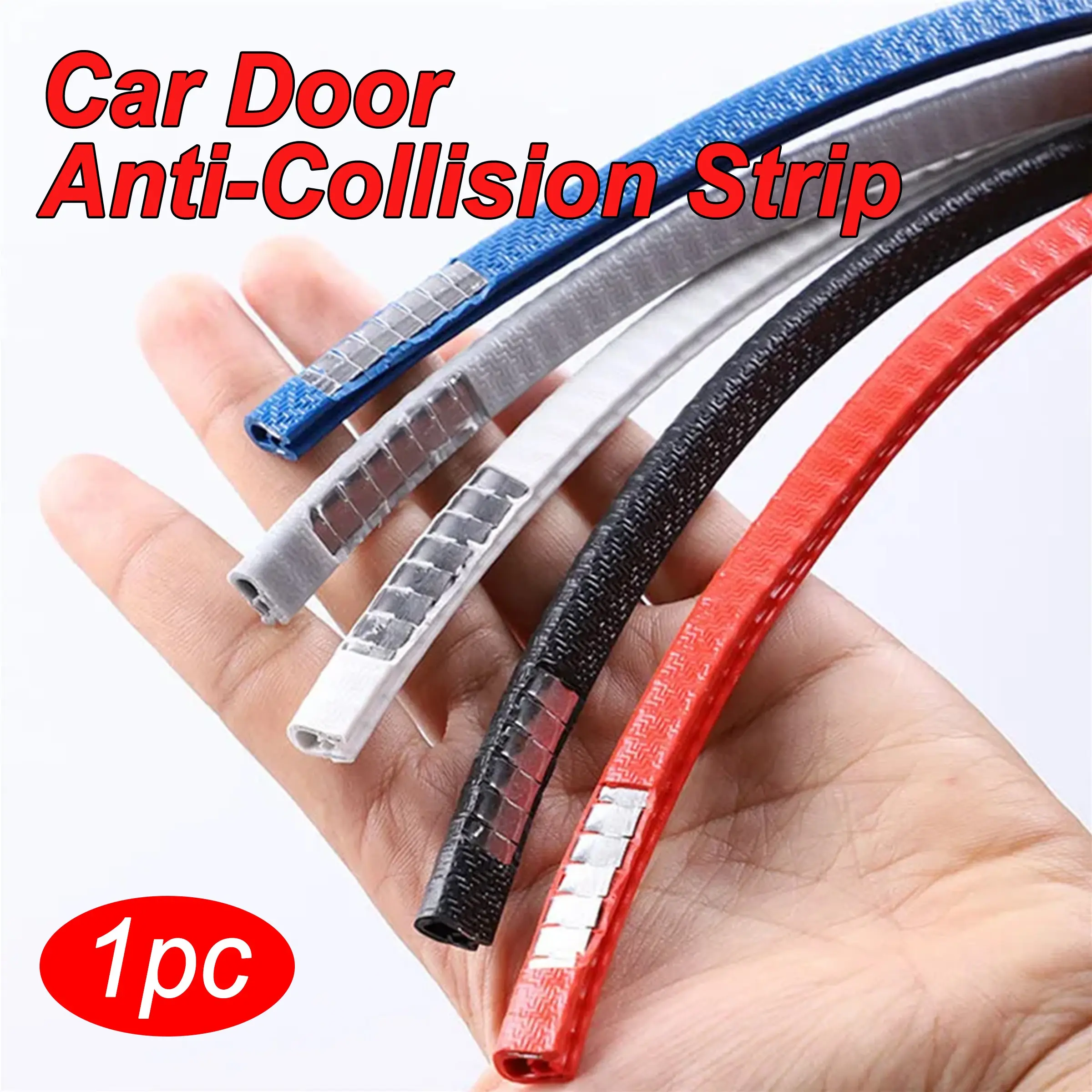 5/10m Car Door Edge Protector, Scratch Guard Strip, Universal Car Door Collision Protection, Steel Auto Trim, Durable and Stylish, Car Door Edge Guards, Car Accessories