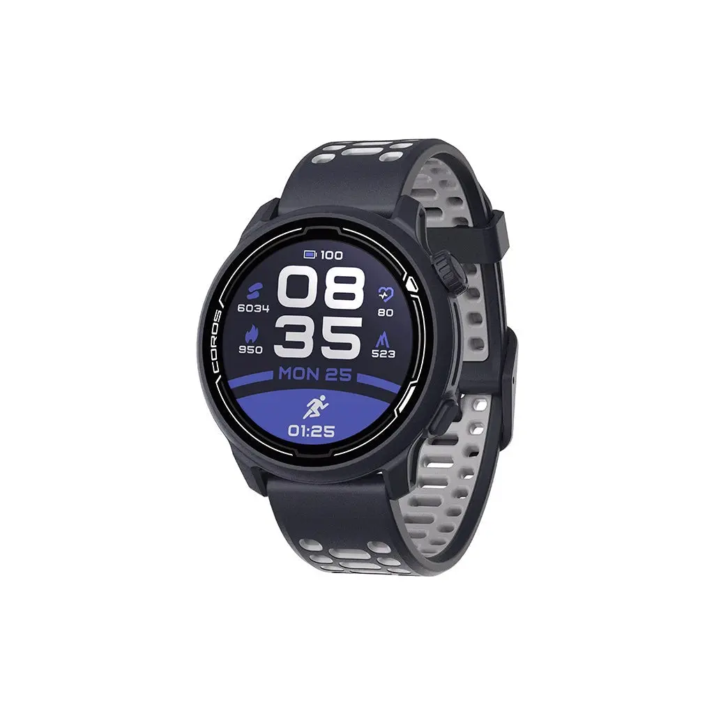Coros Pace 2 WPACE2 1.2" LCD Wearable GPS Sports Watch with GPS Tracking, Running Compatibility, Sporty Look, Monitoring, Memory, Charging (Like New, Rock Color)