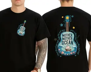 Mother Ocean Jimmy Buffett Ver2 Tee, Unisex Beach T-shirt, Men's Women's Shirt, Gift for Buffett Fan