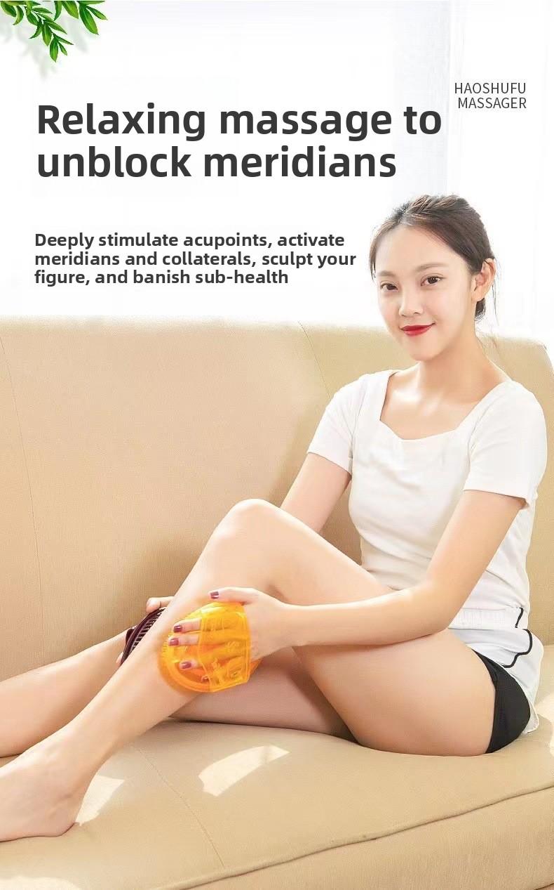 Capricorn Body Massage Brush for Wellness Therapy
