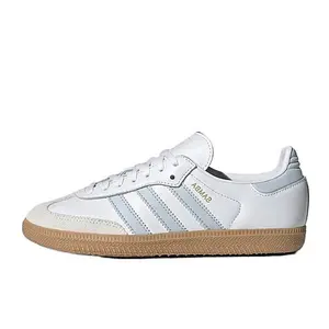 Adidas Samba OG White Halo Blue Gum Youth / Women’s Perfect Daily Casual Fashion Footwear Walking Sneakers Shoe Girl Trainer