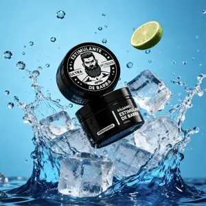 Apolo Cosmetics Ultra Potente Minoxidil Beard Growth Cream for Men 20% Minoxidil, Caffeine, Biotin, Rosemary, Amino Acids, Bergamot for Thicker Fuller Healthier Beard Care