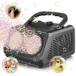 Zerhunt Upgrade Bubble Machine, 20000+ Bubbles Per Minute Bubble Blower, Toys for Boys and Girls Outdoorfun Birthday Parties Christmas