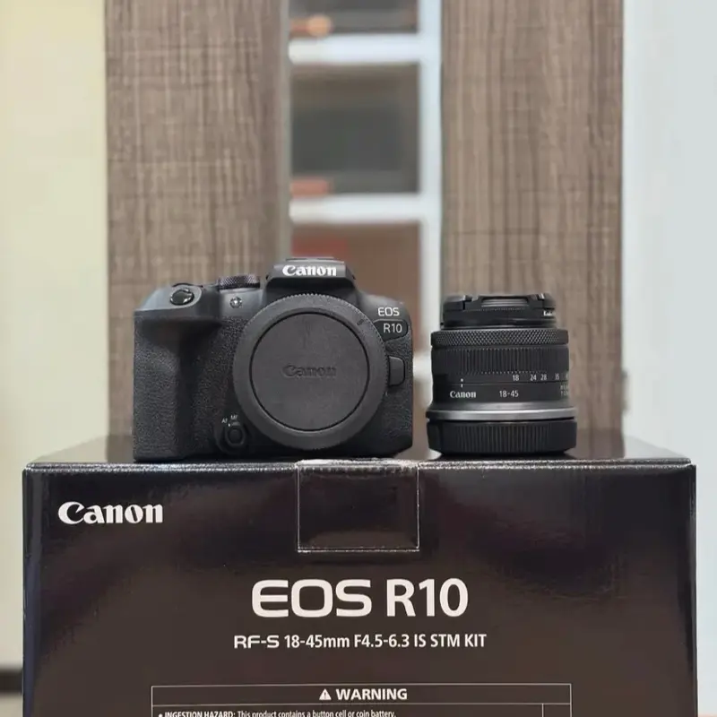 New Canon EOS R10 Mirrorless Camera 24.2MP Black