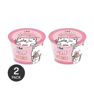 2 Pack Master Kong Xiao Bao Bei Instant Noodles Creamy Mushroom Soup Flavor 40g Each - New Launch Light & Delicious