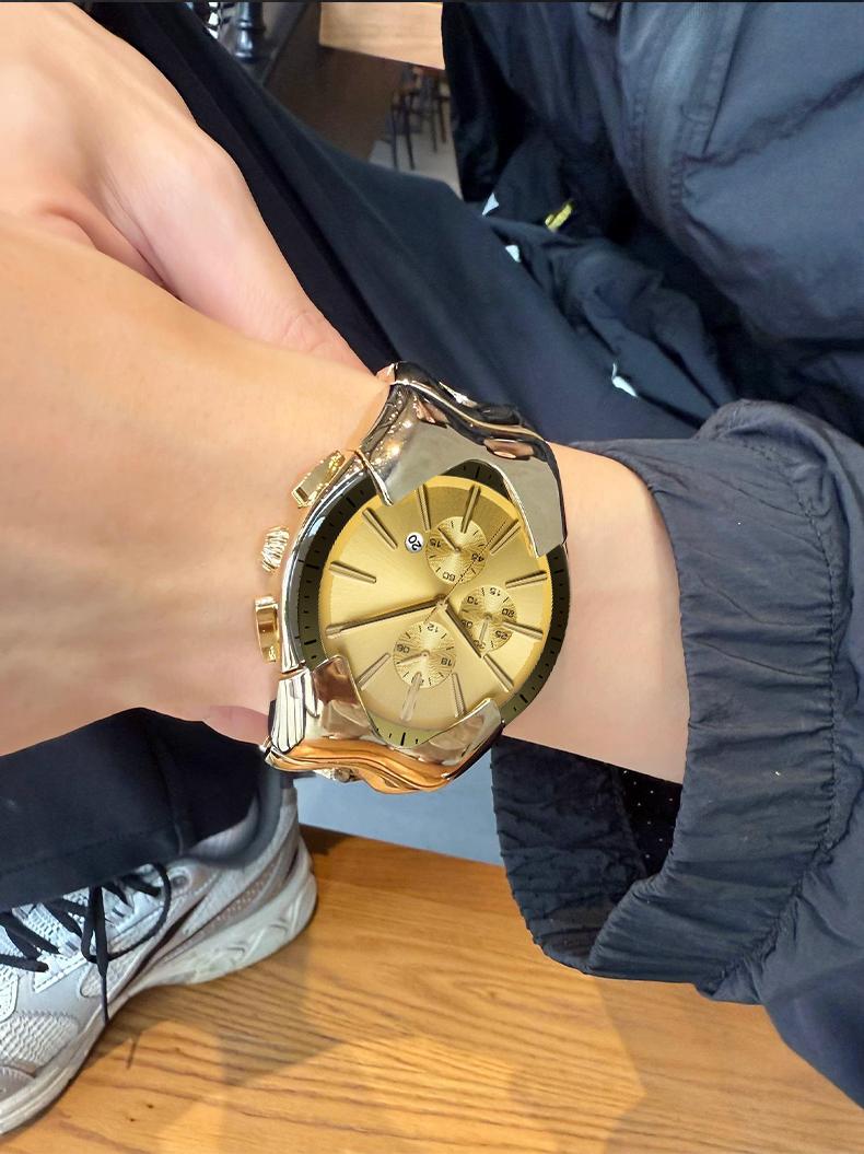 【DealsForYouDays】Millennium Y2K Style Sports Watch, New Men’s Wormhole Concept Timepiece, High‑End Business Waterproof Men’s Watch