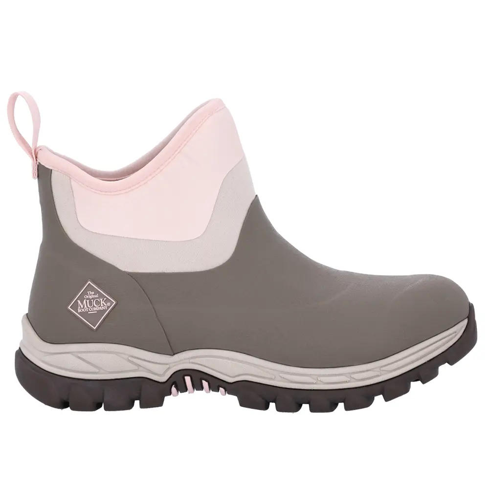 Muck Boot Womens Arctic Sport Ii Round Toe Pull On Casual Boots Ankle - Grey, Pink Muck Boot Womens Arctic Sport Ii Round Toe Pull On Casual Boots Ankle - Grey, Pink
