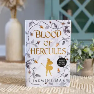 Blood of Hercules Collector's Edition: A Dark Romantasy of Greek Mythology, Enemies to Lovers, for Fans of Spicy BookTok Reads with Gold Sprayed Edges (Villains of Lore, 1) HARDCOVER