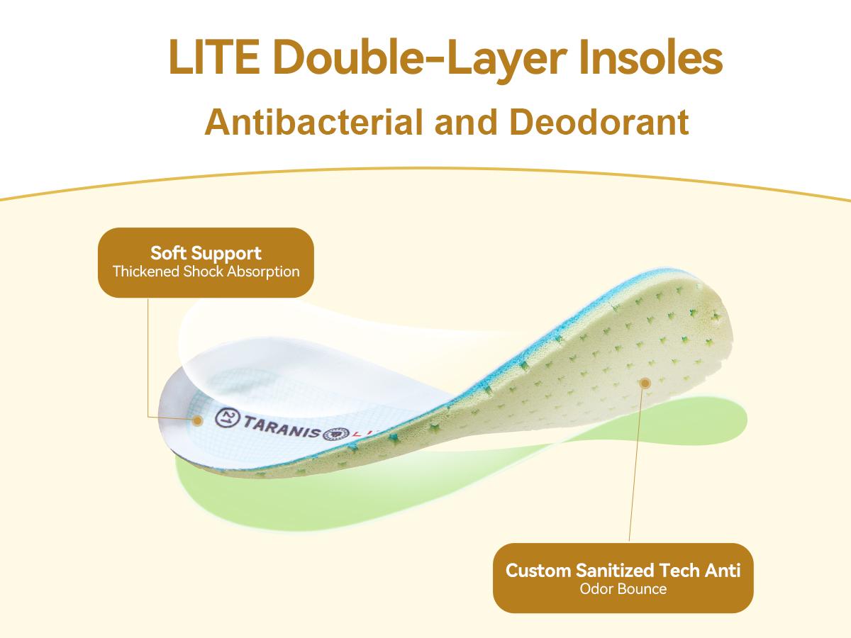 TARANIS Toddler Shoes Boys Girls Non-Slip Walking Sneakers Kids Mesh Breatherble Outdoor Running Shoes