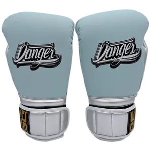 Boxing Gloves Danger Mexican Microfiber Baby Blue