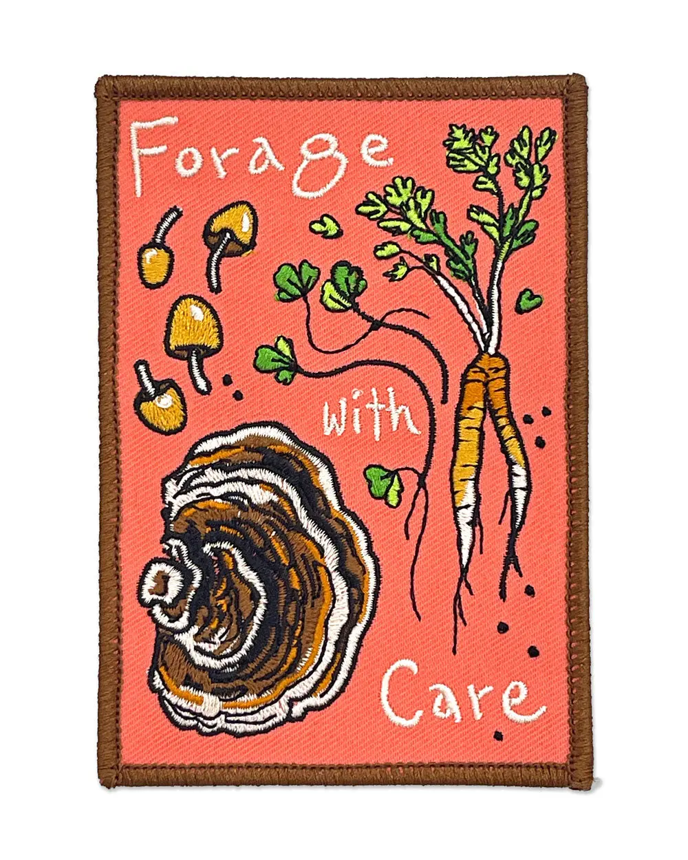 Forage With Care Large Patch