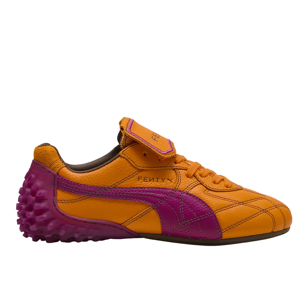 PUMA Womens Fenty X Avanti Ls Stitched Lace Up Sneakers Shoes Casual - Orange