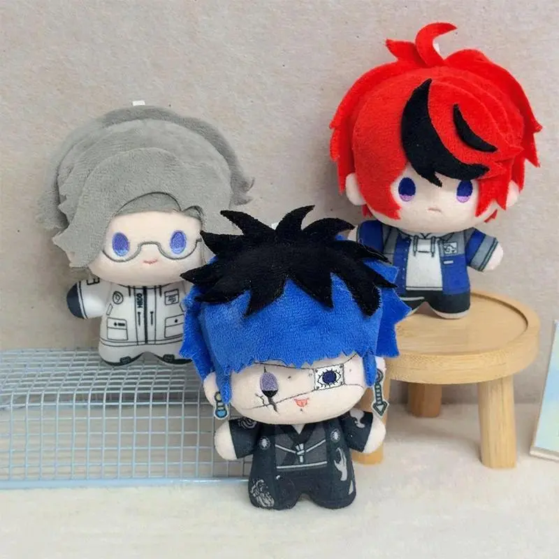 New HUNDRED LINE Final Defense Academy Pendant 10cm Plush Doll Toy 10CM Hundred Days of War Plush Doll Keychain for Kid Gift