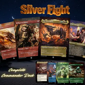 Slivers fight – Custom Mecha Commander Deck | 100 Card EDH Proxy Deck + Tokens