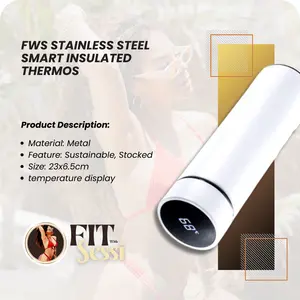 FWS stainless steel smart insulated thermos