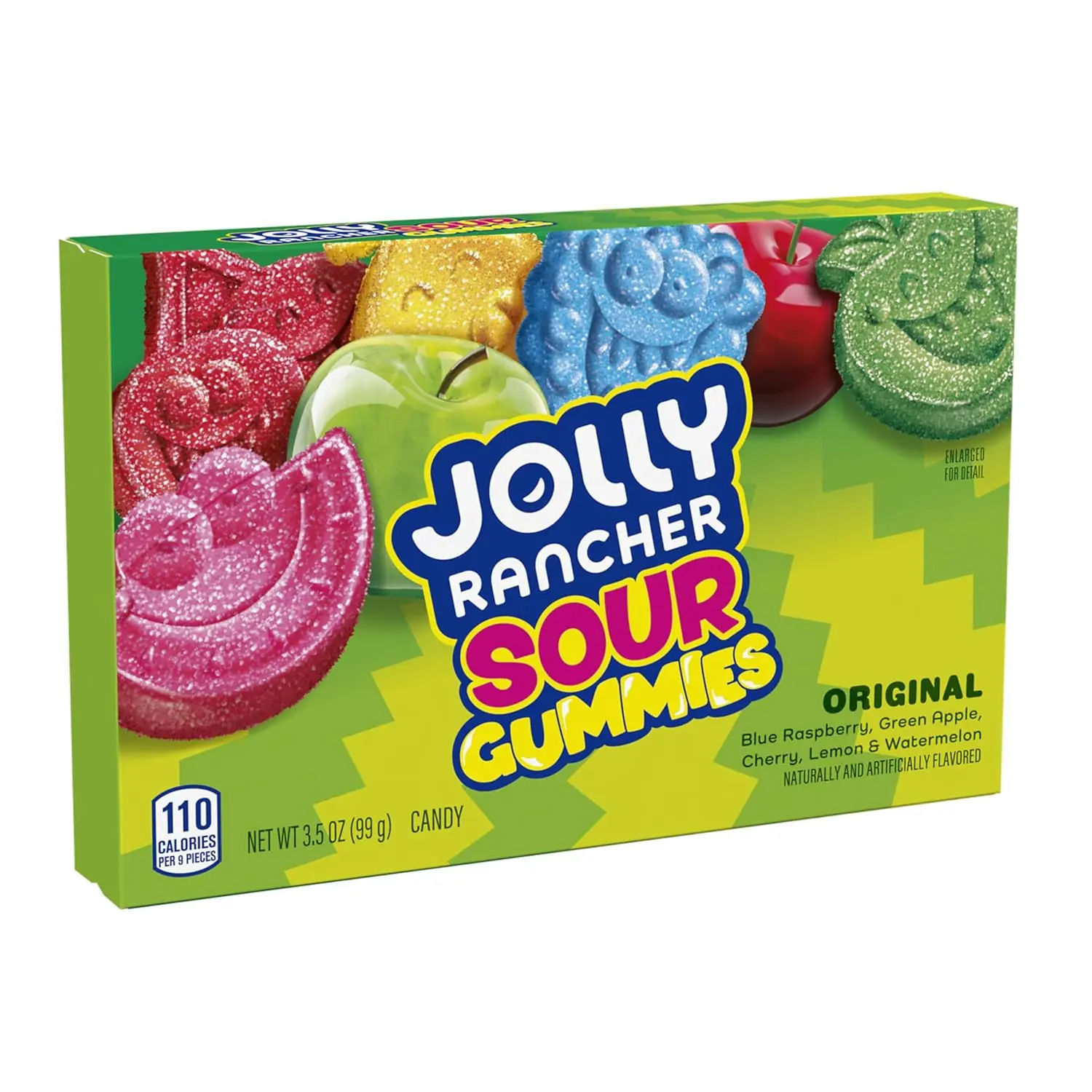 RANCHER Sour Gummies Assorted Fruit Flavored Candy Box, 3.5 oz