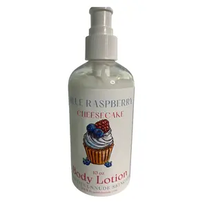 Blue Raspberry Cheesecake Lotion - 10 oz Body Care for Skin Repair