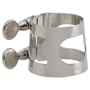 Leblanc 1719 Bb Clarinet Ligature Nickel Plated Leblanc 1719 Bb Clarinet Ligature Nickel Plated