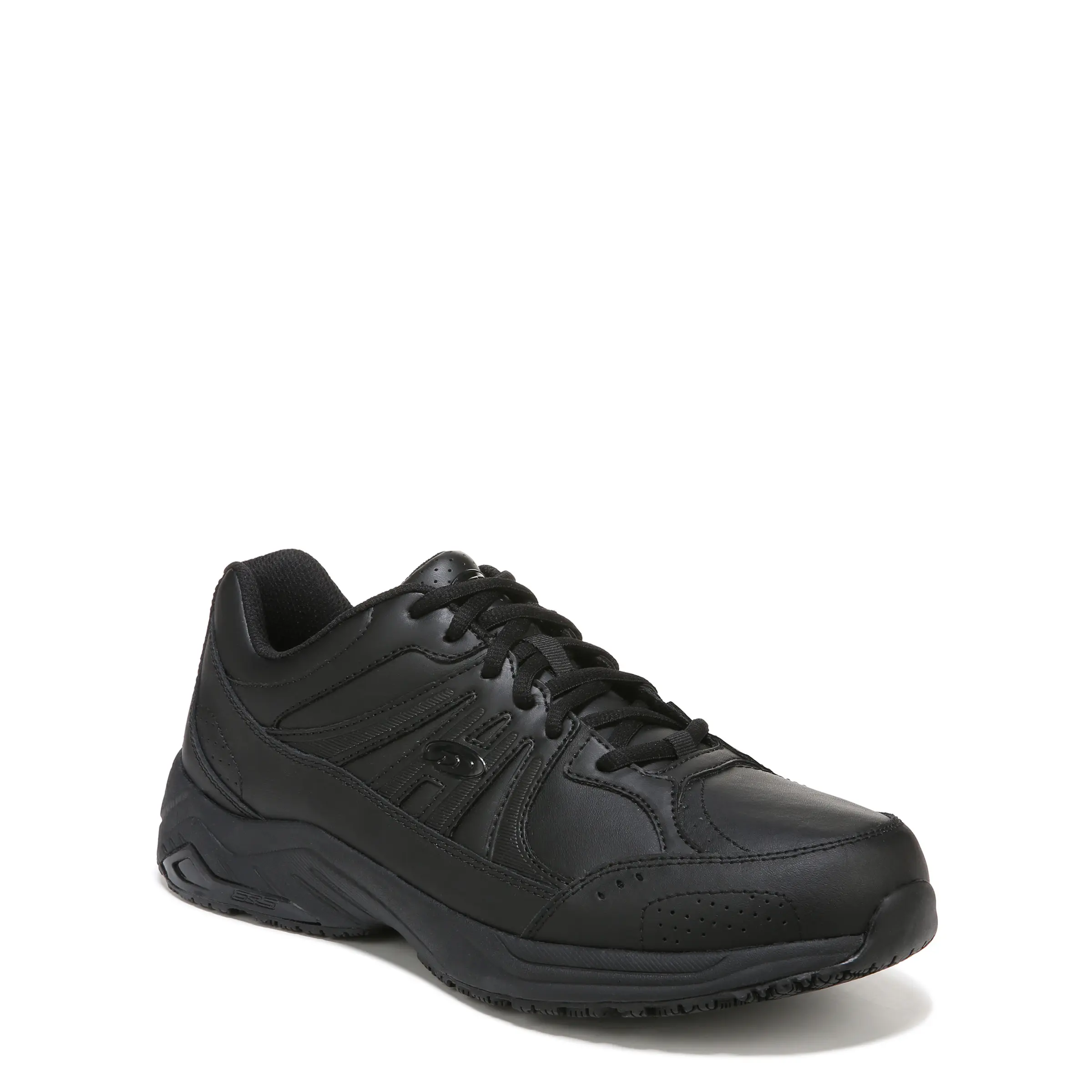 Dr. Scholl's Men's Titan 2 Slip-Resistant Durable Sneakers - Leather Foam Athleisure & Work Footwear, Men's Work Shoes Available in Medium & Wide Widths