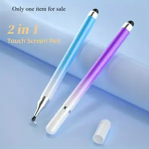 1pc 2-in-1 Universal Gradient Stylus Pen, Touch Screen Pen for Smartphones, Tablets, and iPads, Touchscreen Pen