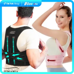 IYDoaMea Back Support Belts Posture Corrector Back Brace- ( Order A Size Up ) - Improves Posture And Provides For Lower And Upper Back Support Men And Women TikTokShopBlackFriday