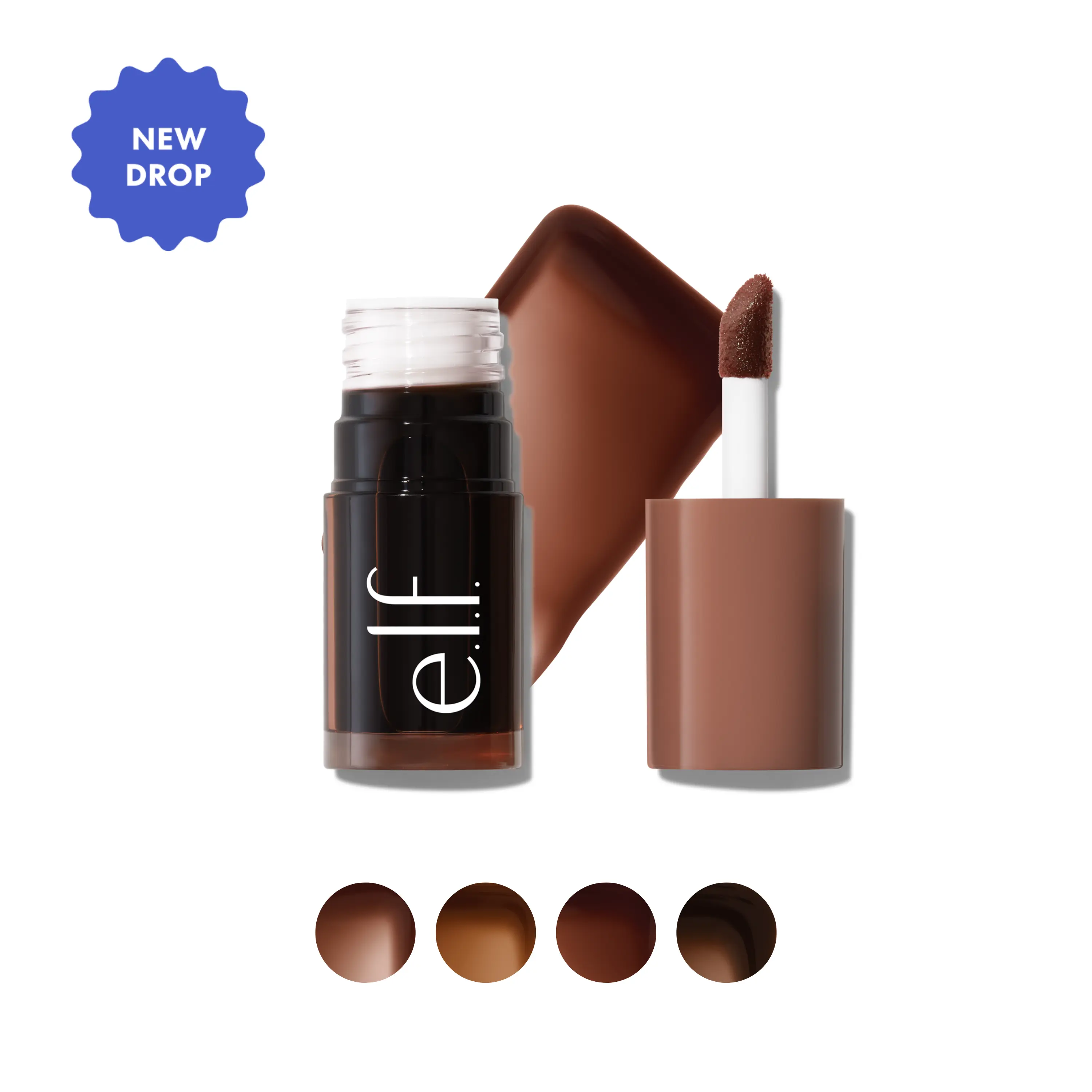 e.l.f. Sheer For It Bronzer Tint - Water Bronzer Tint for Sun-Kissed Glow, Buildable Liquid Bronzer Stain for Cheeks & Lips, Long-Lasting, Transfer-Resistant, 4 Shades