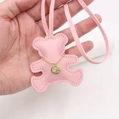 Love Bag Hanging Keychain, Keychain For Bags - Creative Plush Love Same Color Butterfly Knot Decorative Bag Pendant, Soft Love Pendant, Valentine's Day, Mother's Day And Other Gifts, Bag Charm Pendants, Cute Keychain, Pu Leather Keychain