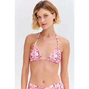 SINTRA FLOWER LACE BIKINI TOP