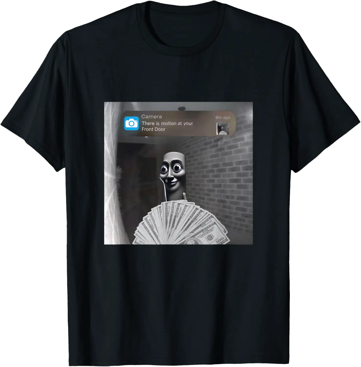 Tung Tung Tung Sahur Motion at your front door meme italian T-Shirt - Alexandriaro Shop 88B0F9H9W4CW