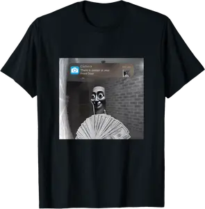 Tung Tung Tung Sahur Motion at your front door meme italian T-Shirt - Alexandriaro Shop 88B0F9H9W4CW