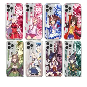 Uma Musume Pretty Derby All Characters Clear Phone Case for iPhone For Samsung, Phone Accessories, Game Phone Case, Fashion Case, Perfect Gift for Fans Transparent TPU