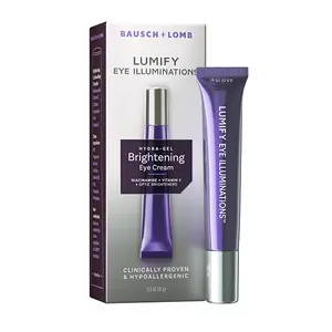 LUMIFY Eye Illuminations Hydra-Gel Brightening Eye Cream, Smoother Looking Skin with Subtle Glow, Contains Vitamin C, Caffeine, Niacinamide & Hyaluronic Acid, Clinically Proven & Hypoallergenic, 15 g