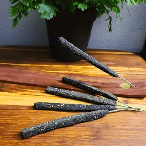 Premium Scent Hand-Rolled Incense: Protection, Love, Cleaner & Prosperity - 16 Scented Sticks, Bonus Crystal Aroma Pack Freshener Fragrance Gift