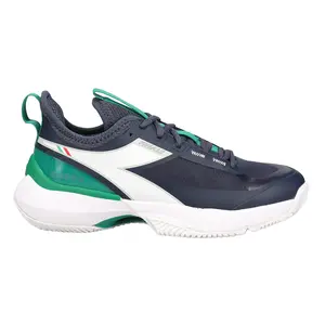 diadora Mens Finale Clay Tennis Sneakers Shoes - Blue