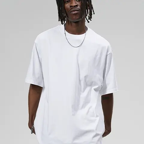 KZZ Menswear Men's Short-Sleeve Plain T-Shirt - 100% Cotton, Classic Fit, Round Neck, Moisture-Wicking, Breathable, Casual All-Season Top, Clean Base Layer Under Jackets