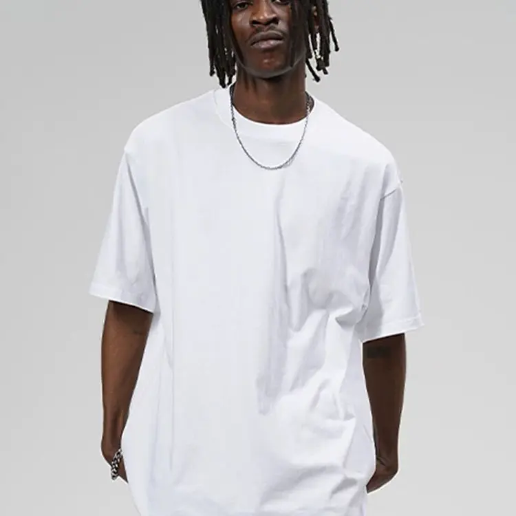 KZZ Menswear Men's Short-Sleeve Plain T-Shirt - 100% Cotton, Classic Fit, Round Neck, Moisture-Wicking, Breathable, Casual All-Season Top, Clean Base Layer Under Jackets