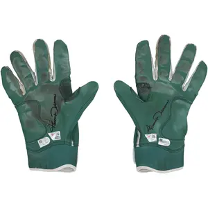 Jarren Duran Boston Red Sox Autographed Game-Used Green Bruce Bolt Batting Gloves from the 2025 MLB Season - Fanatics Authentic Certified