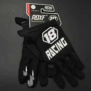 ROXF 18 cycling gloves for off-road mountain events, wild riding sports, multiple colors for men and women, breathable and non slip multi-functional gloves for all seasons, touch screen for daily commuting, fashionable and high-end Racing gloves