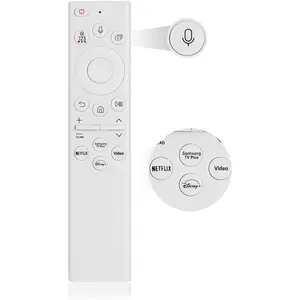 for Samsung Frame TV Remote,for 2019-2024 Samsung tv Remote, Control for Smart TV with Voice Function. for Crystal QLED QLED 4K 8K Frame . (Non-Solar).